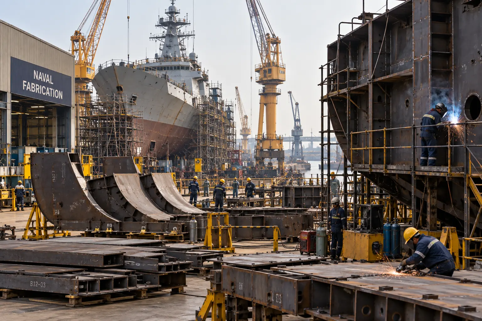 Shipbuilding & Heavy Fabrication (Naval & Commercial)